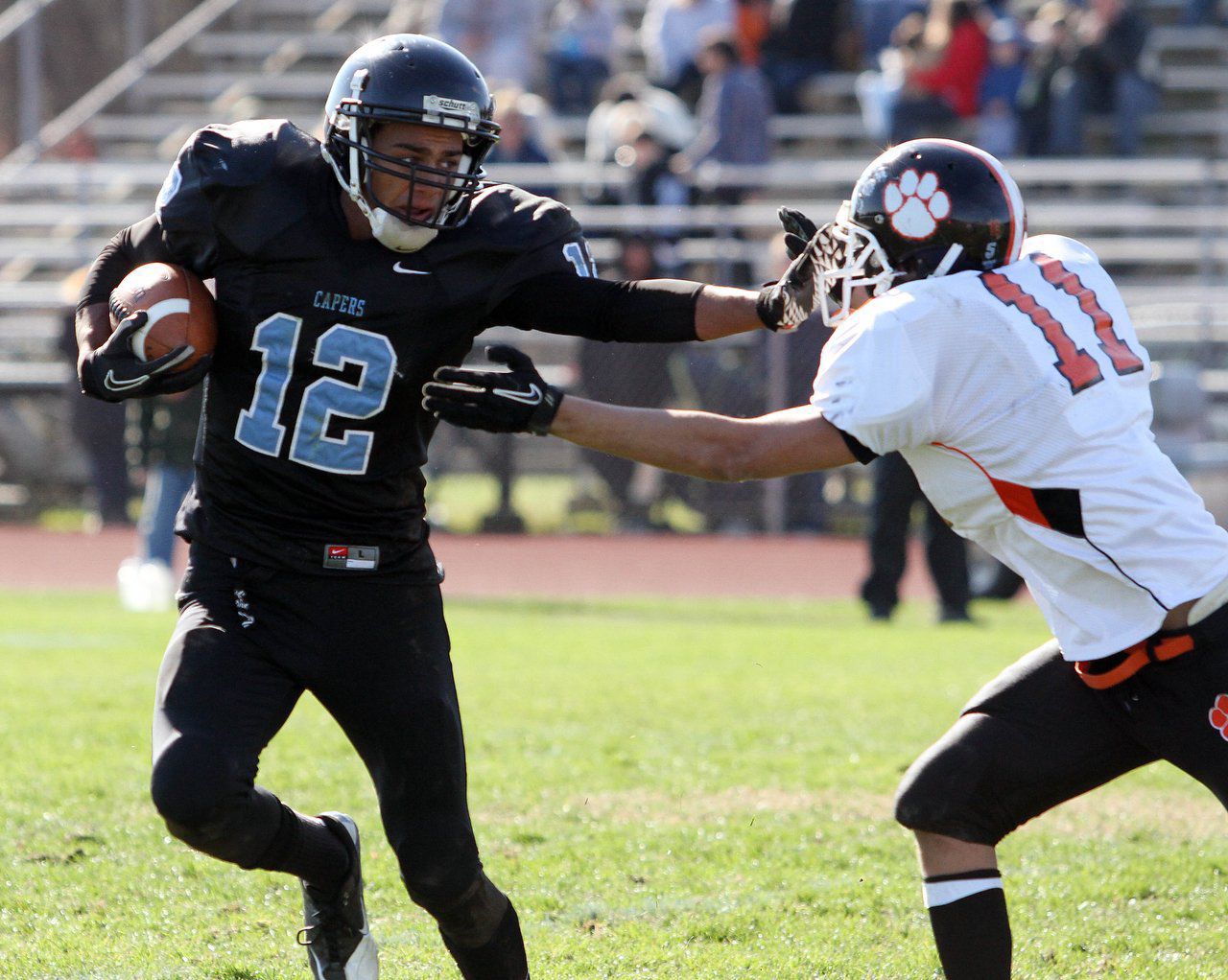 Vance Matthews, football, basketball, track and field, 2012